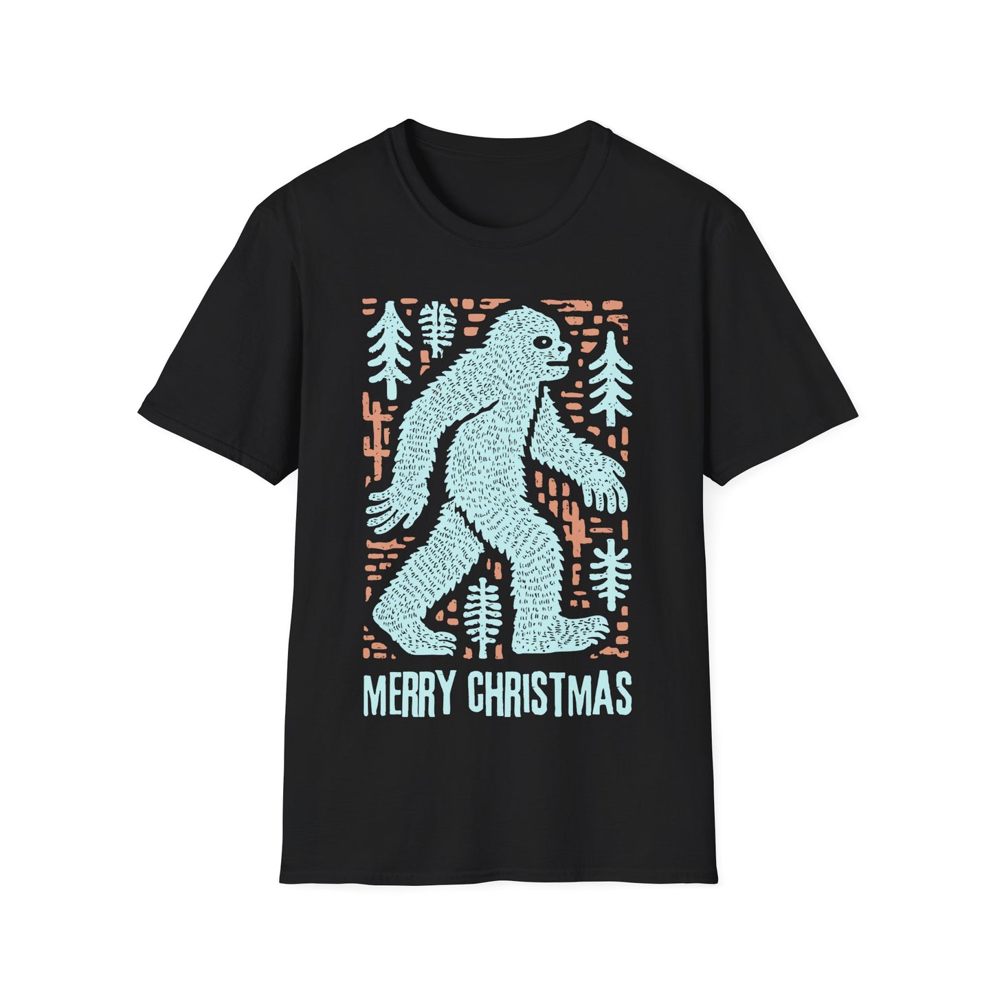 Sasquatch - Merry Christmas T-Shirt