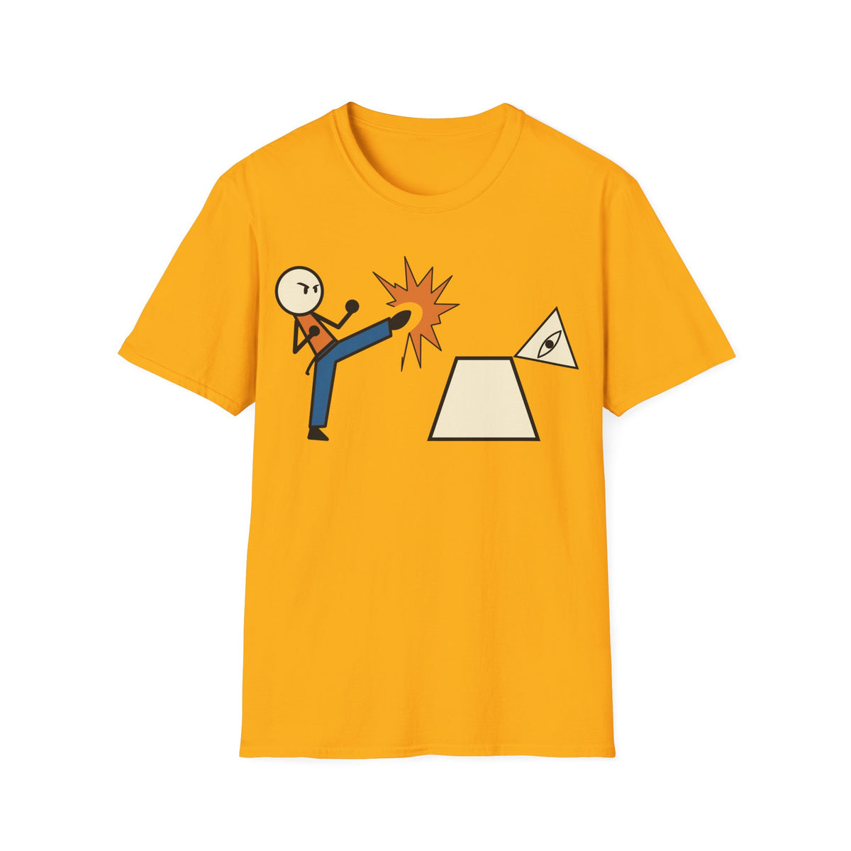 Kicking the Illuminati T-Shirt