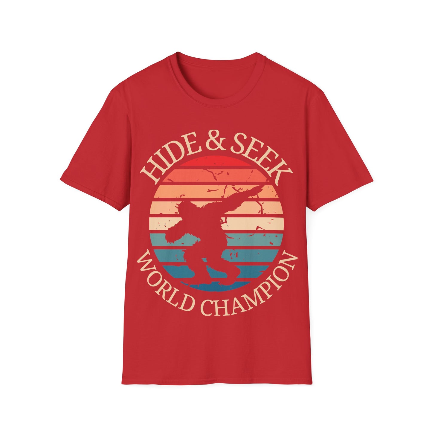 Hide & Seek World Champion Retro Sunset T-Shirt