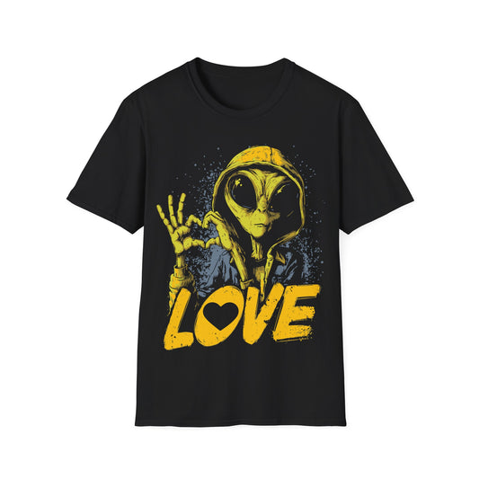 Alien Love Symbol T-Shirt
