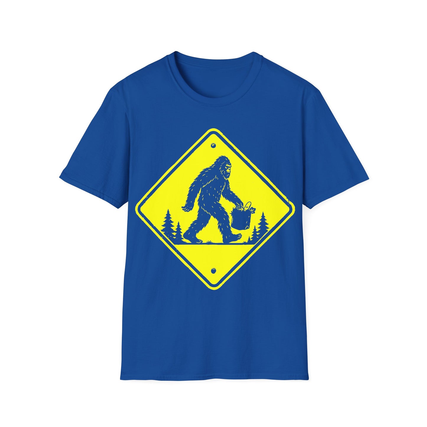Bigfoot Road Sign T-Shirt