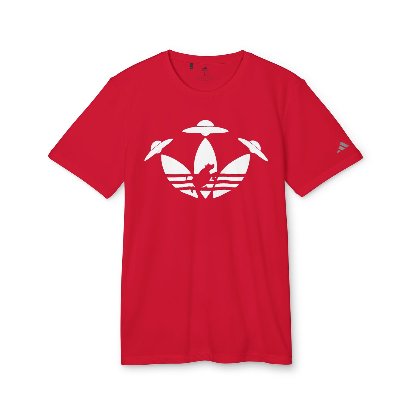 Alien Vibe UFO Adidas T-Shirt