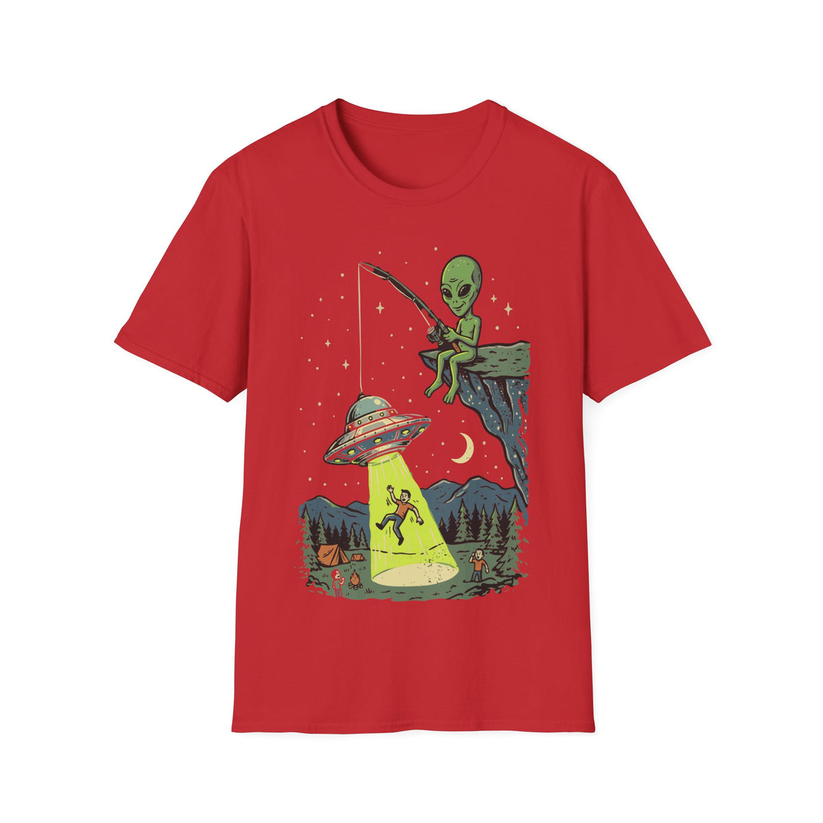 Alien Fishing T-Shirt