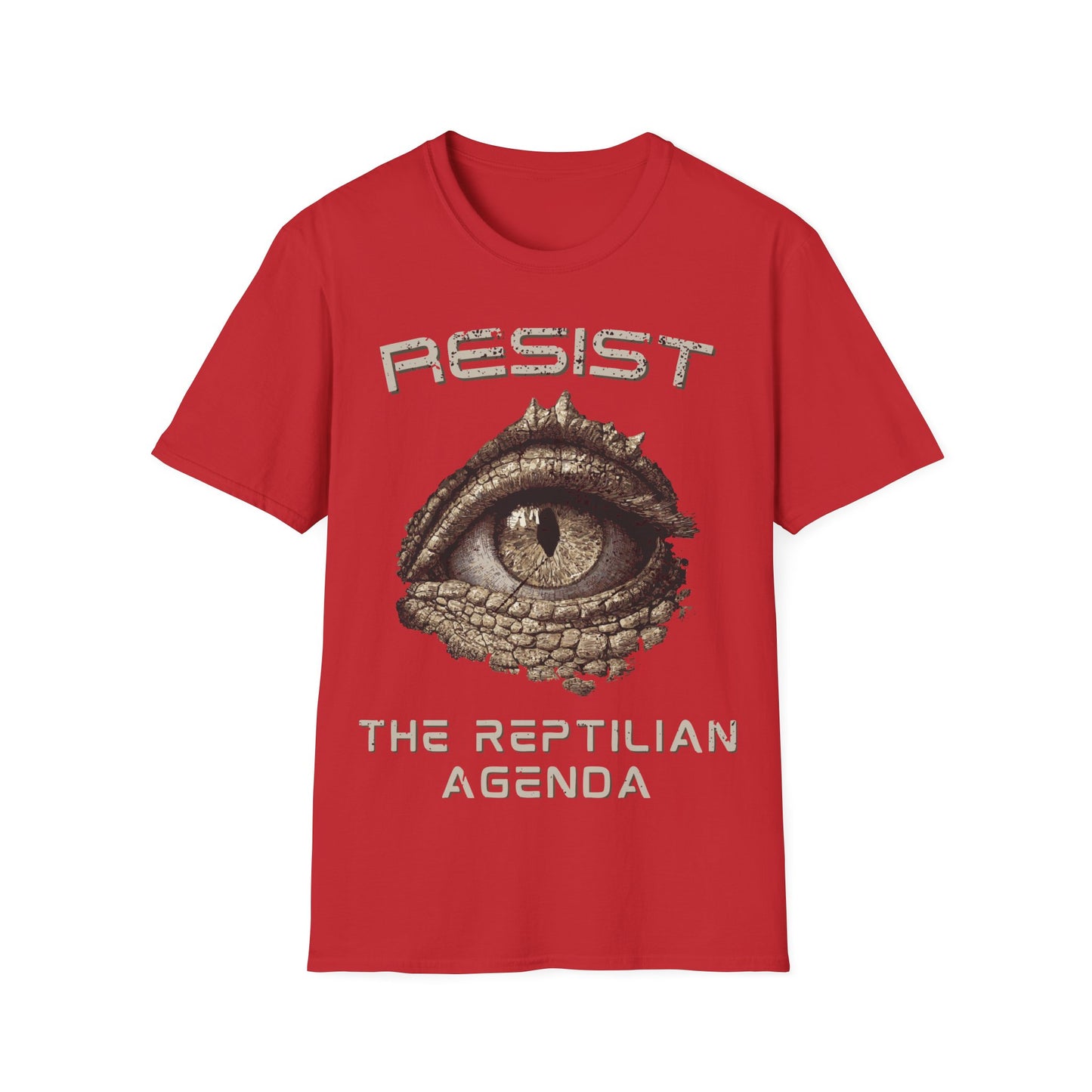 Resist the Reptilian Agenda T-Shirt