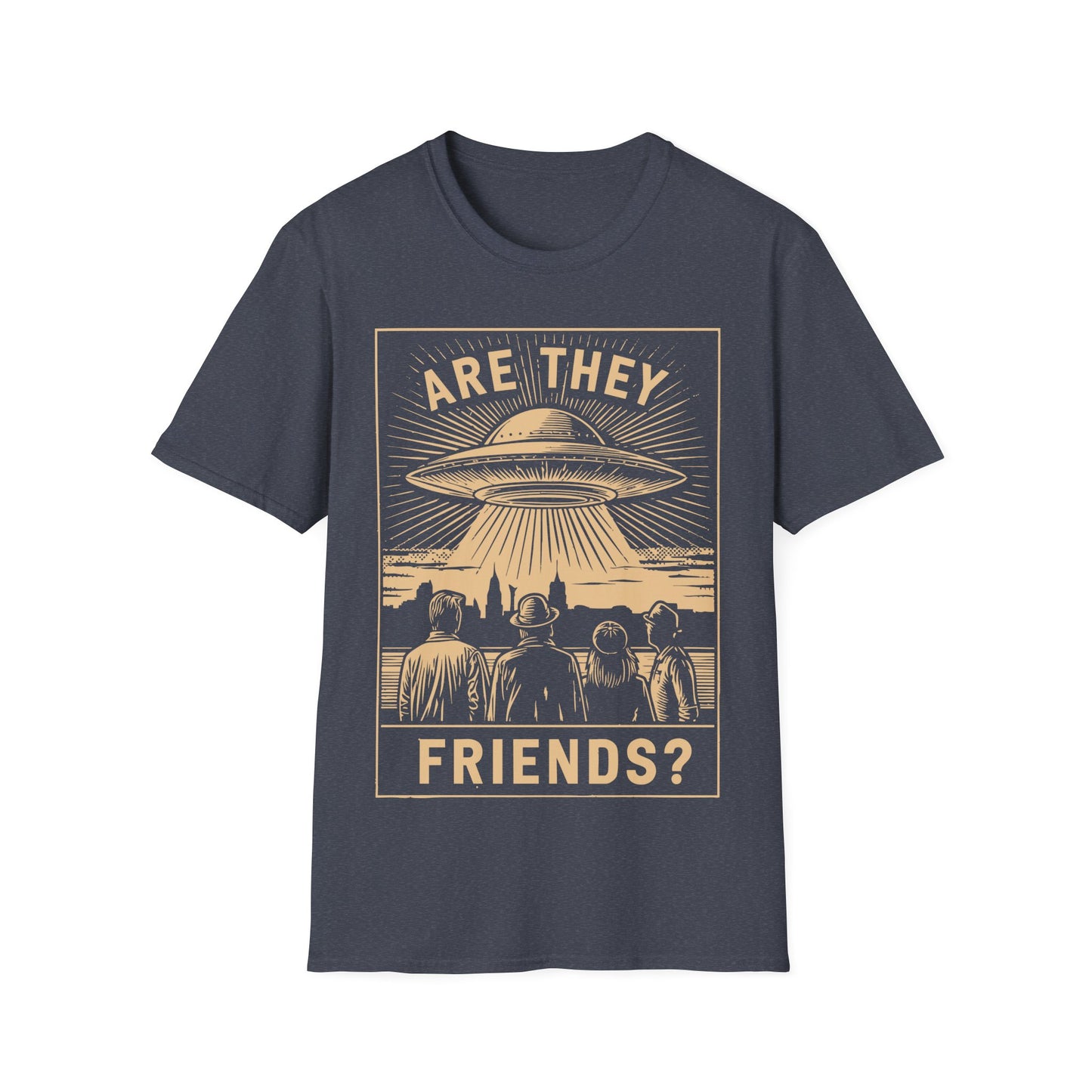 Are They Friends Retro T-Shirt