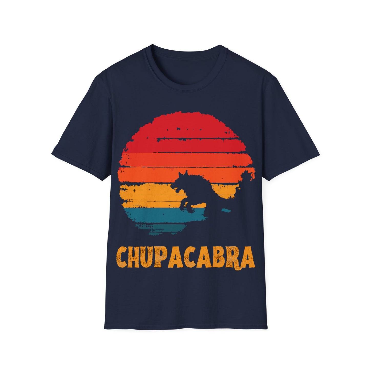 Chupacabra - Retro Sunset T-Shirt