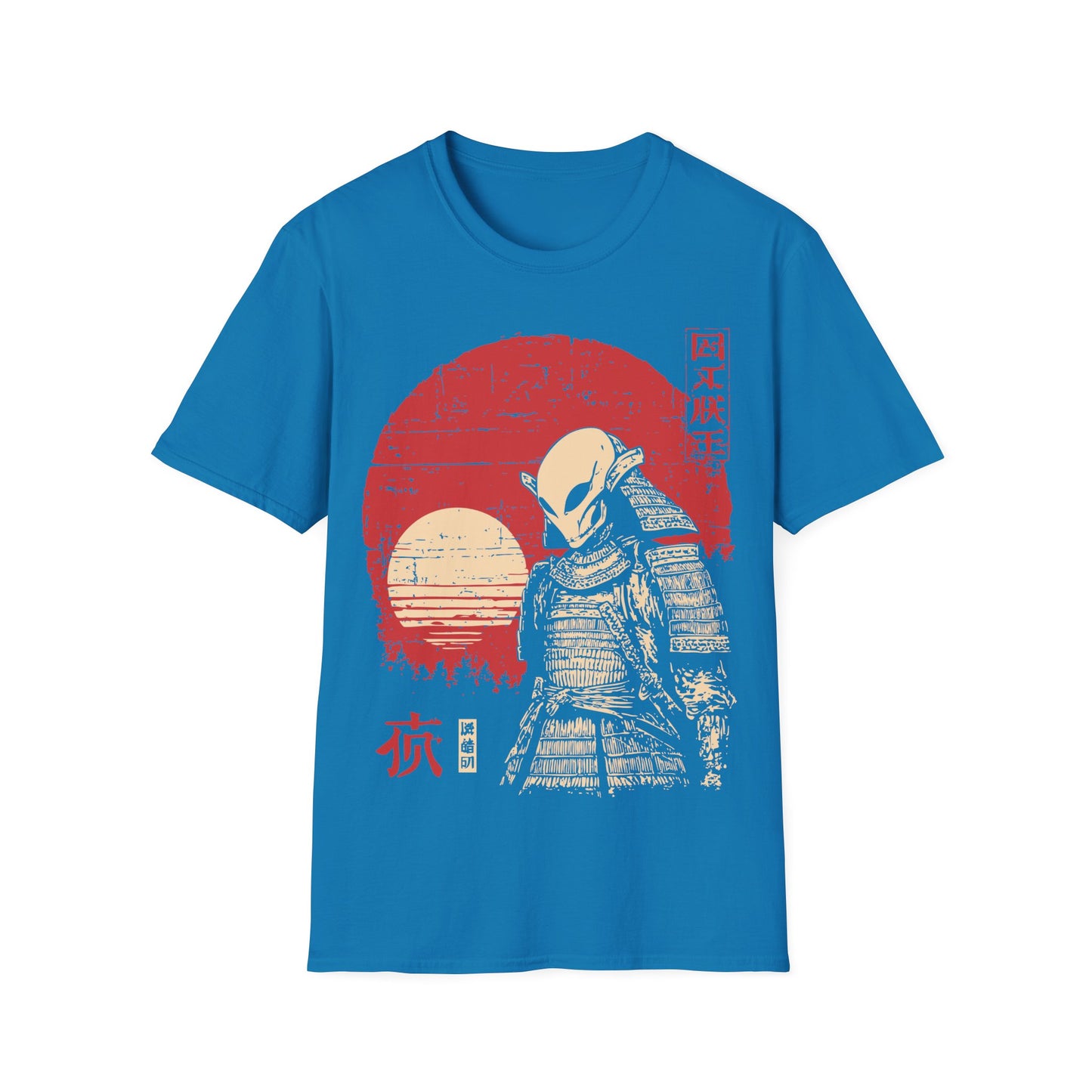 Alien Samurai Wabi Sabi T-Shirt