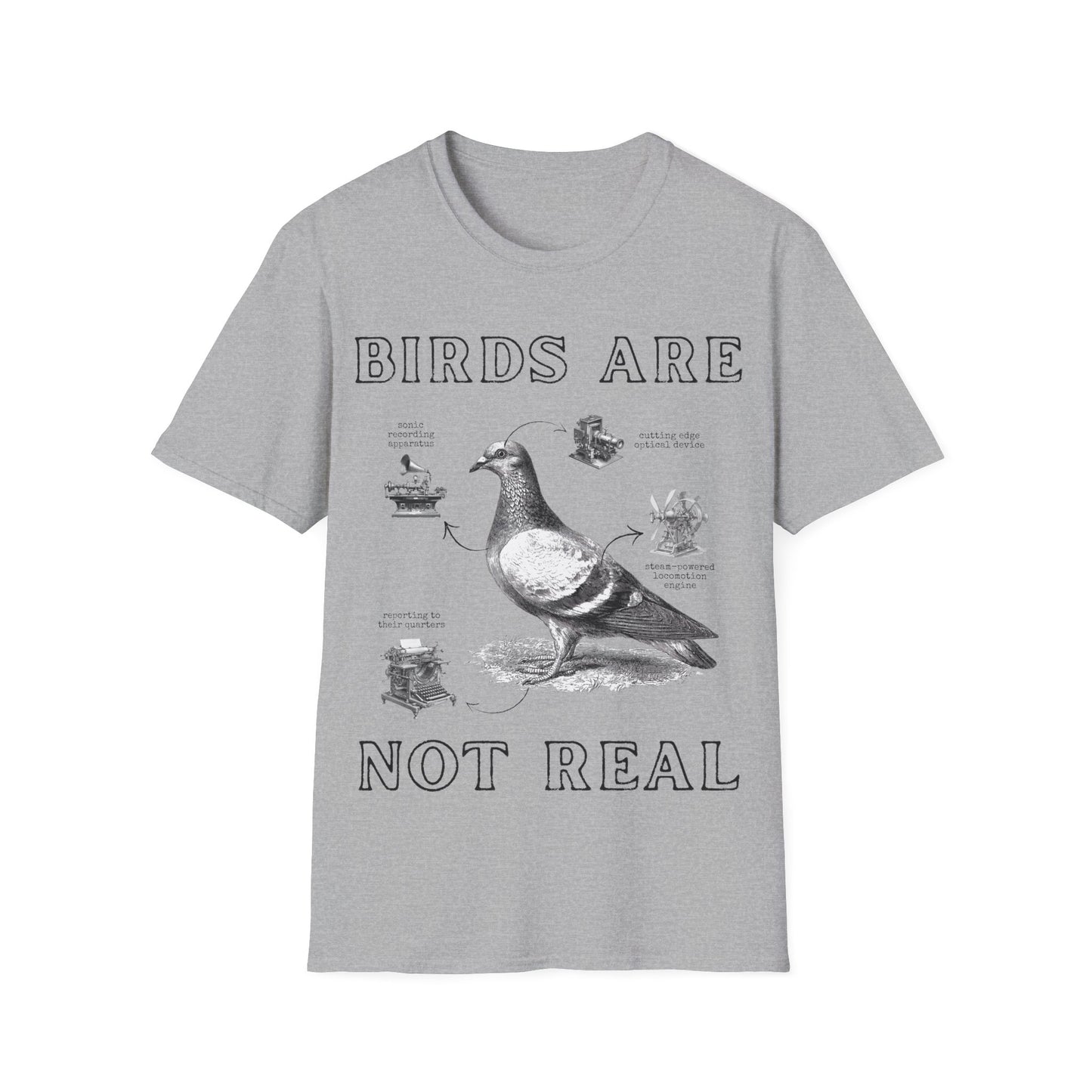 Birds Are Not Real - Vintage T-Shirt