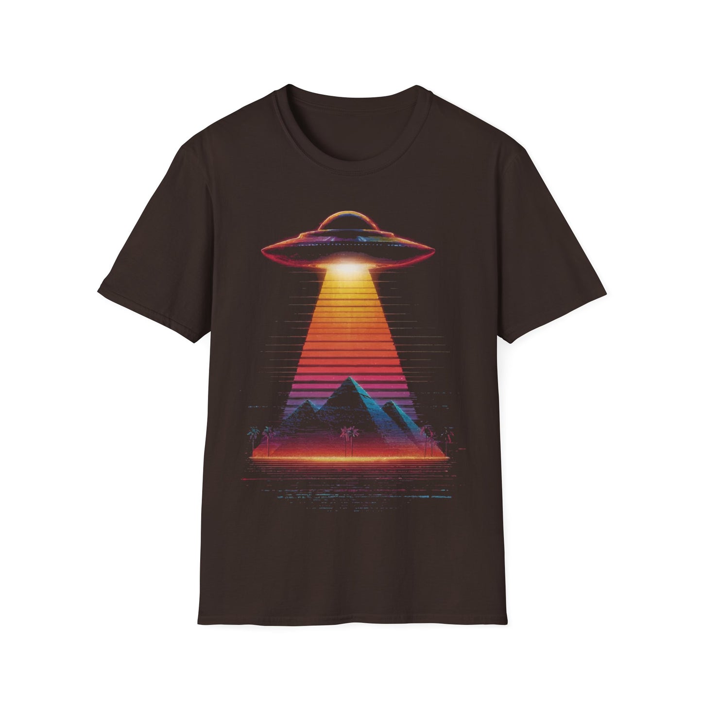 UFO Building Pyramids T-Shirt