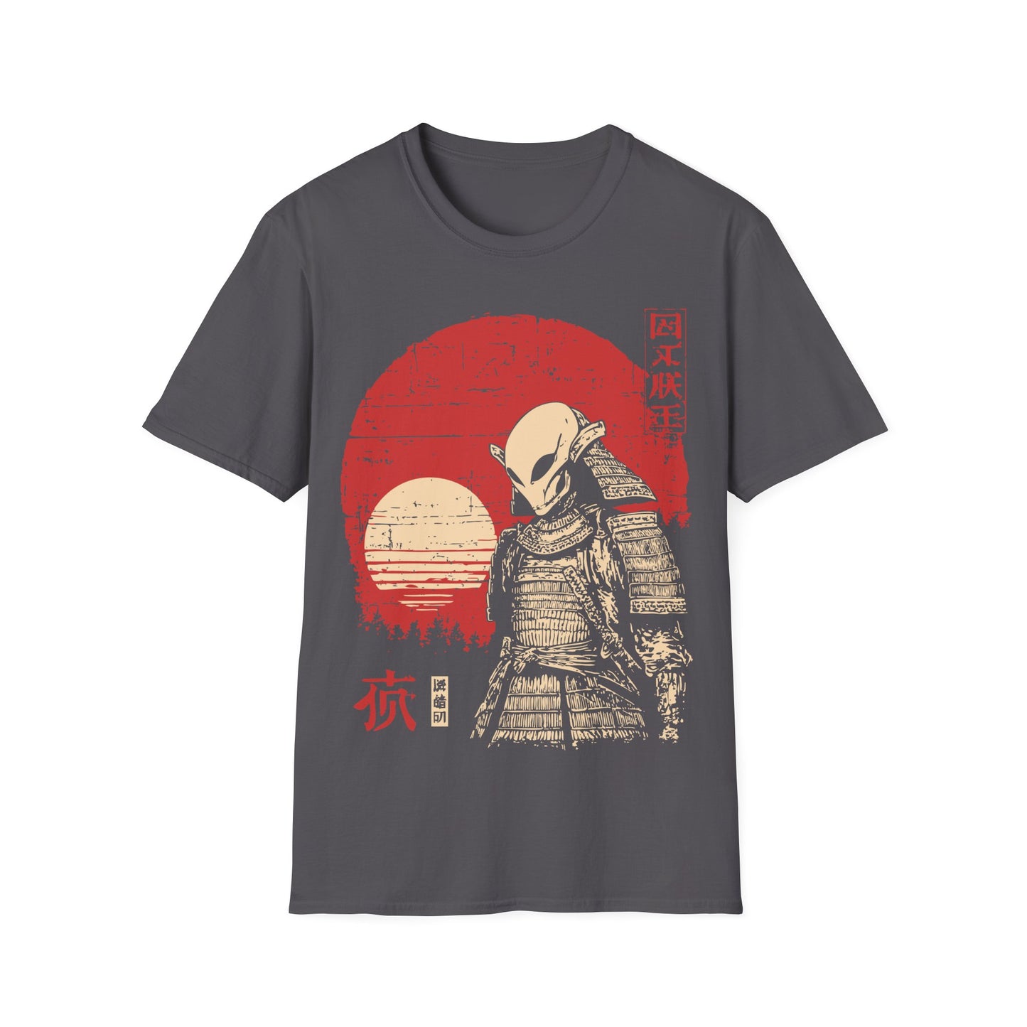 Alien Samurai Wabi Sabi T-Shirt