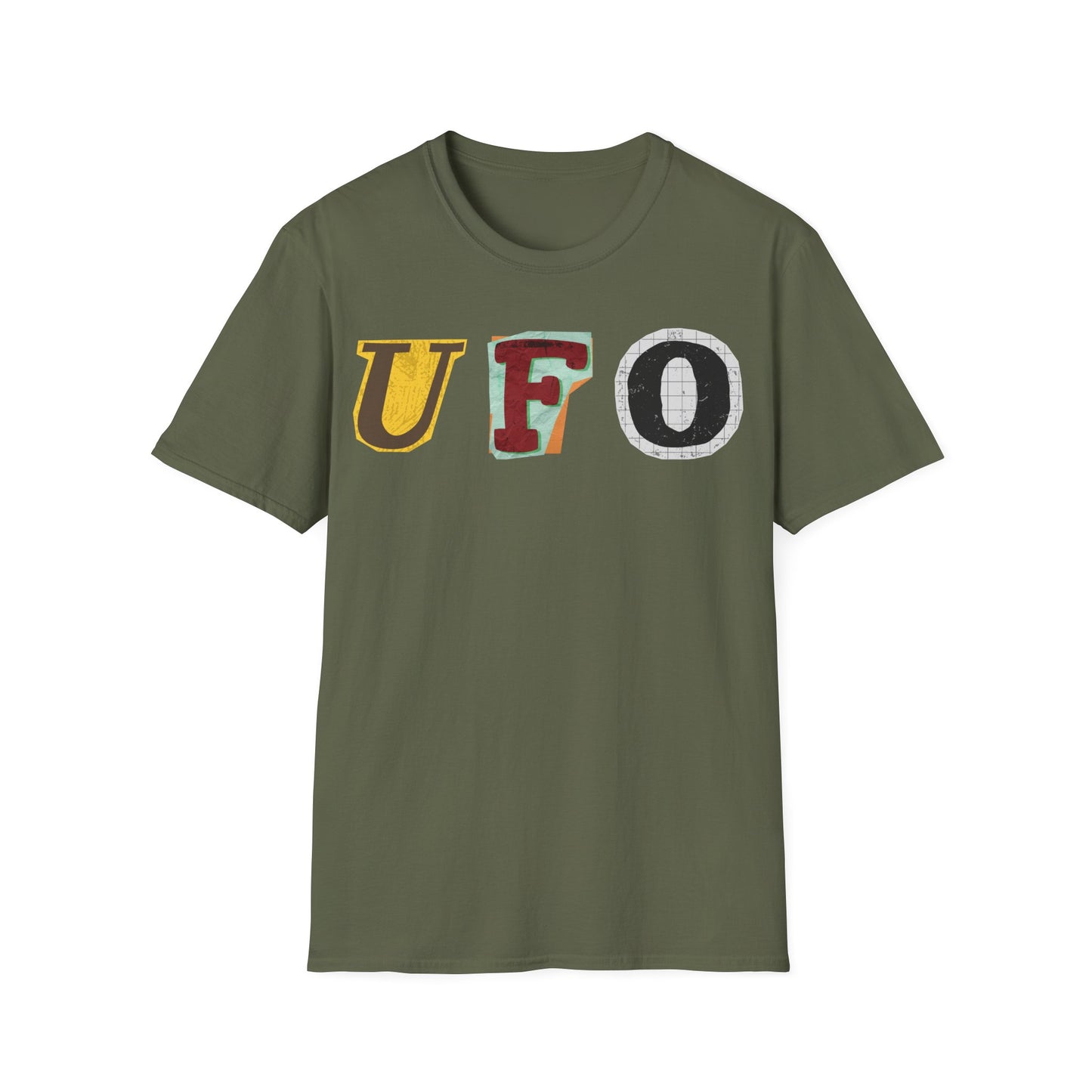 UFO Letter Cuts T-Shirt