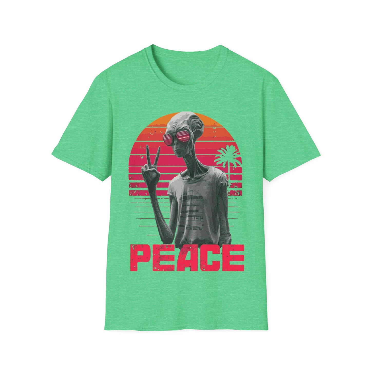 Alien Peace Sign T-Shirt