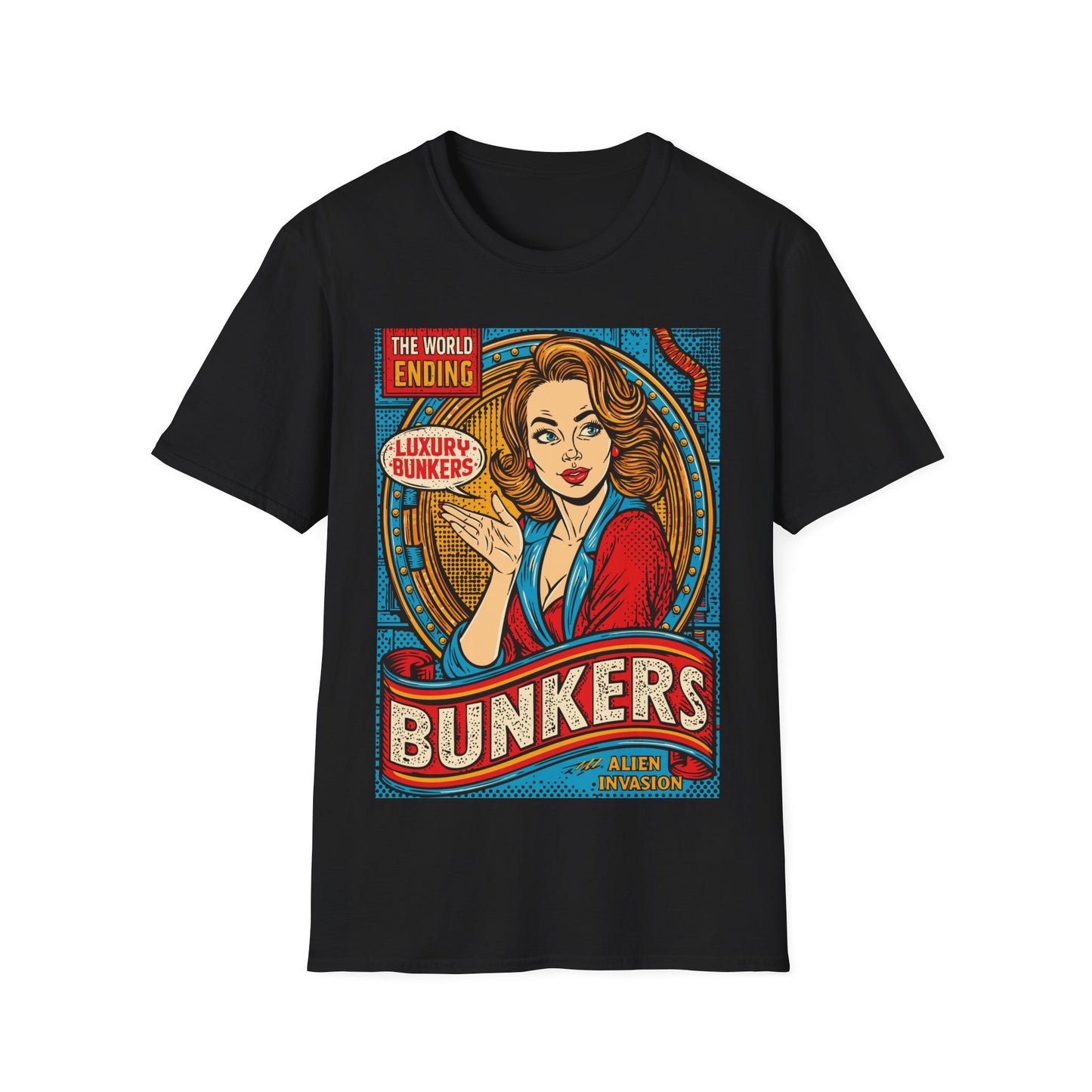 Luxury Bunkers Retro T-Shirt