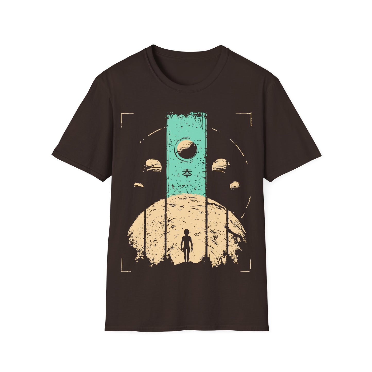 Cosmic Wanderer Wabi Sabi T-Shirt