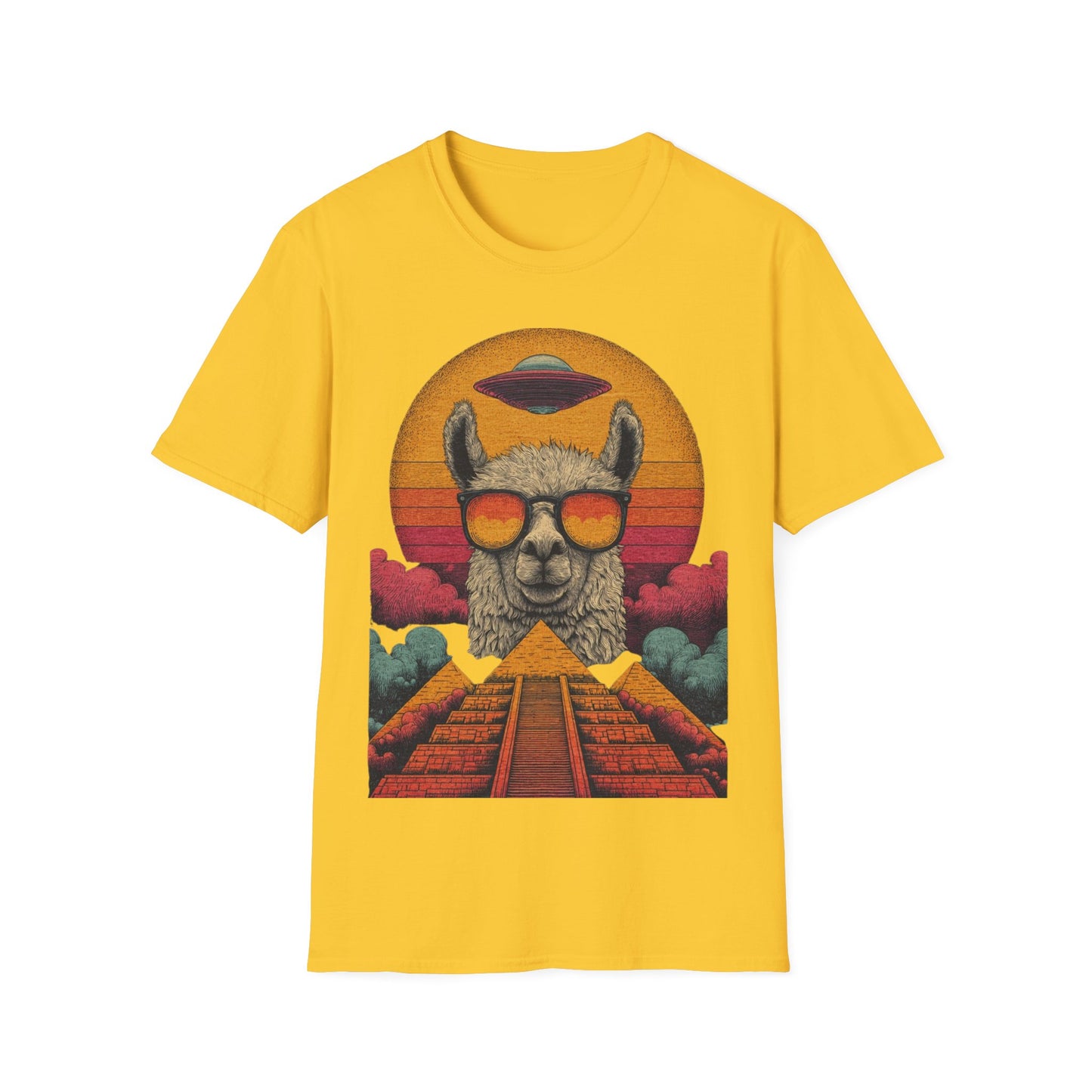 Alpaca UFO Pyramid T-Shirt