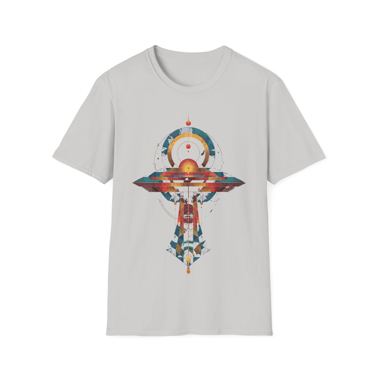 Ankh UFO Amulet T-Shirt