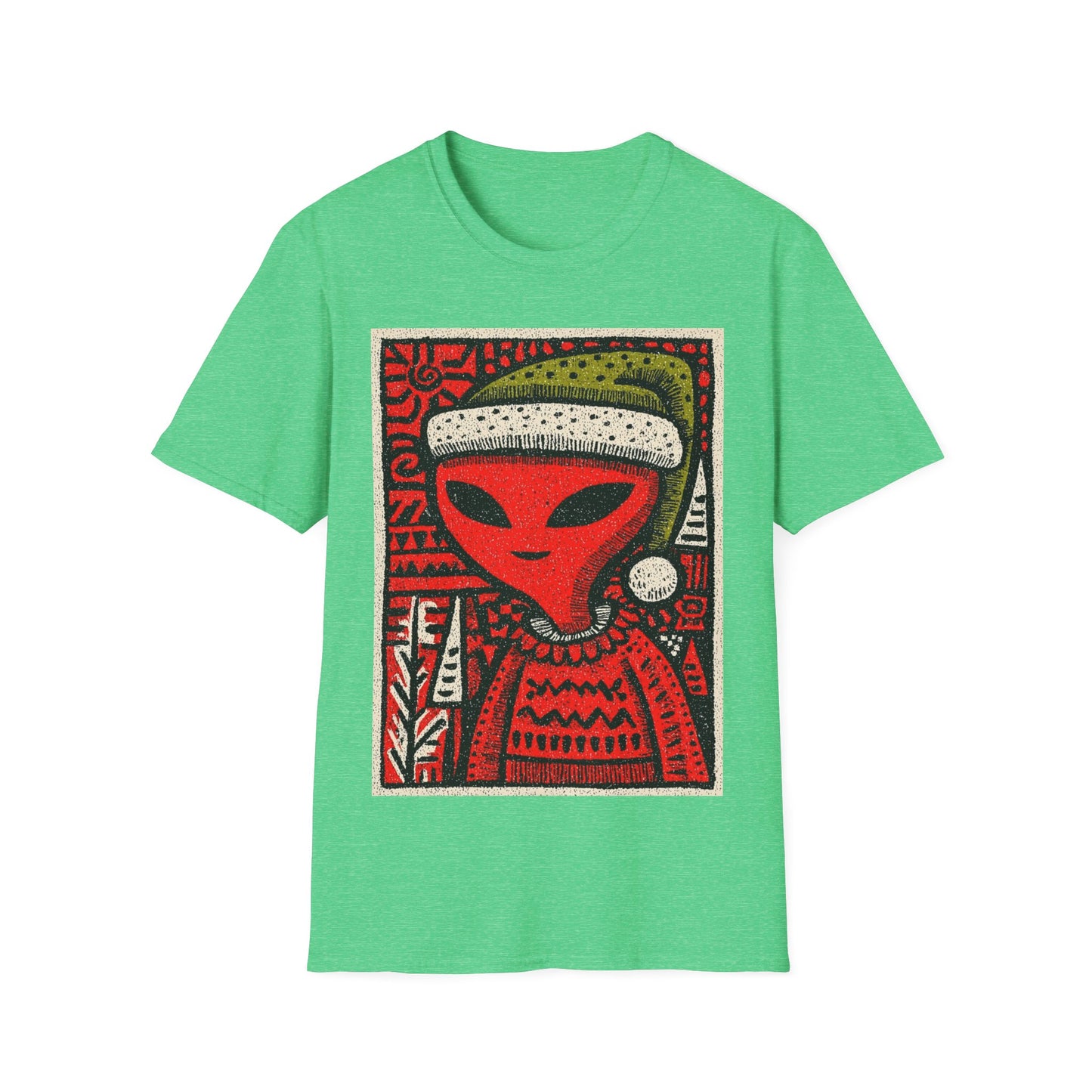 Alien Christmas Holiday T-Shirt