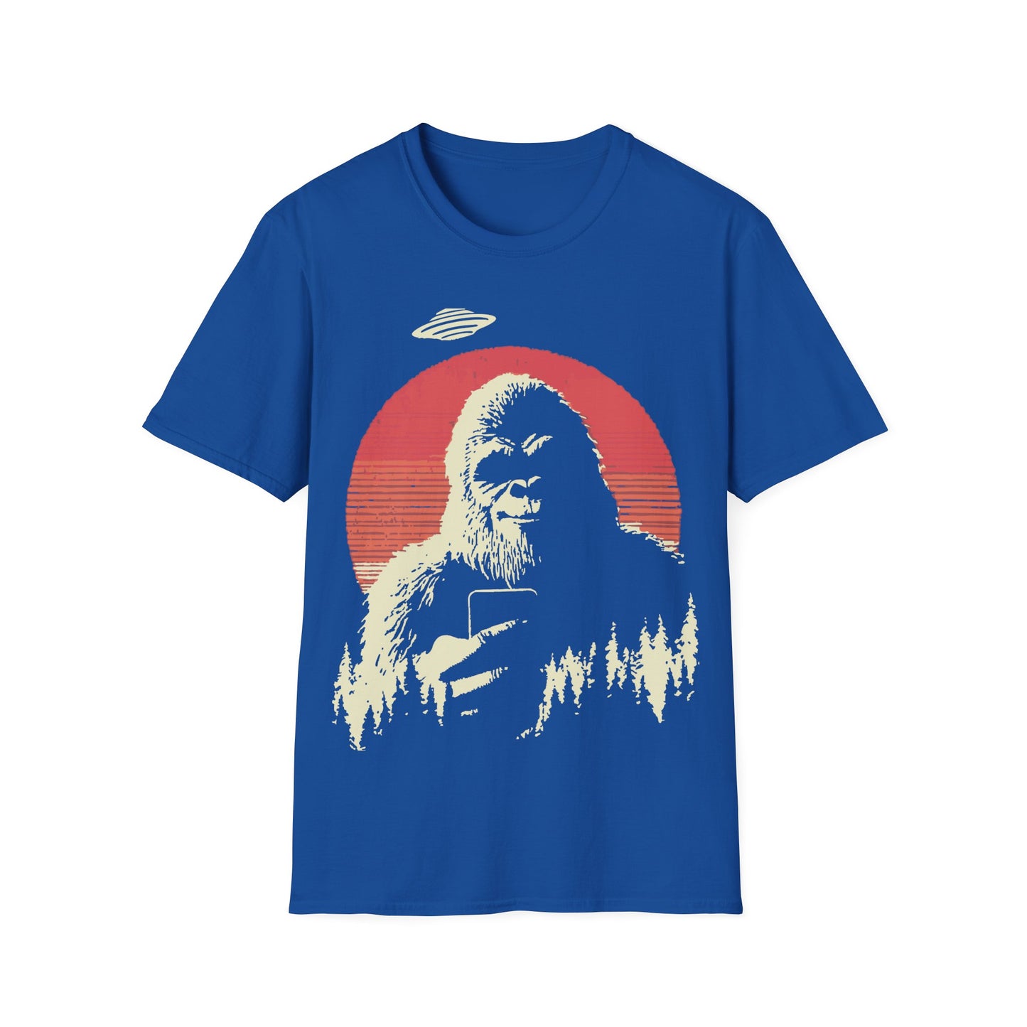 Bigfoot UFO Selfie - Wabi Sabi T-Shirt