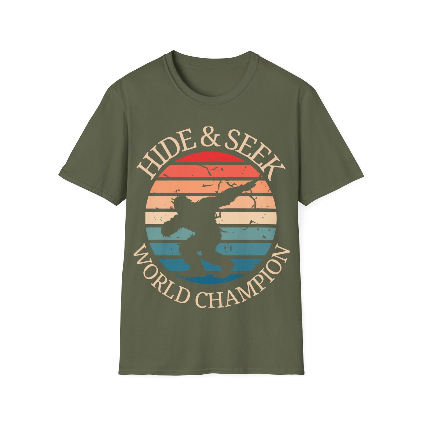Hide & Seek World Champion Retro Sunset T-Shirt