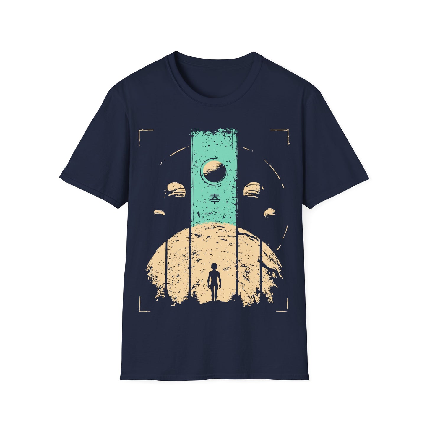 Cosmic Wanderer Wabi Sabi T-Shirt