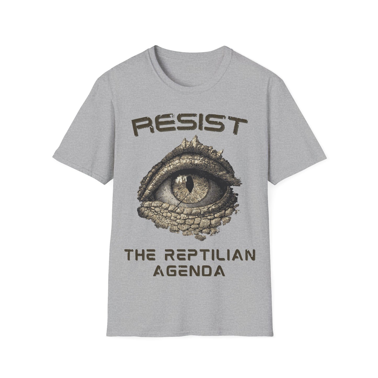 Resist the Reptilian Agenda T-Shirt