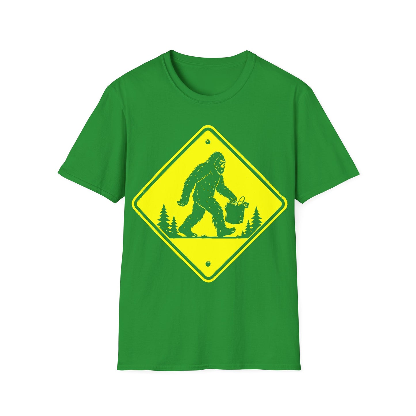Bigfoot Road Sign T-Shirt