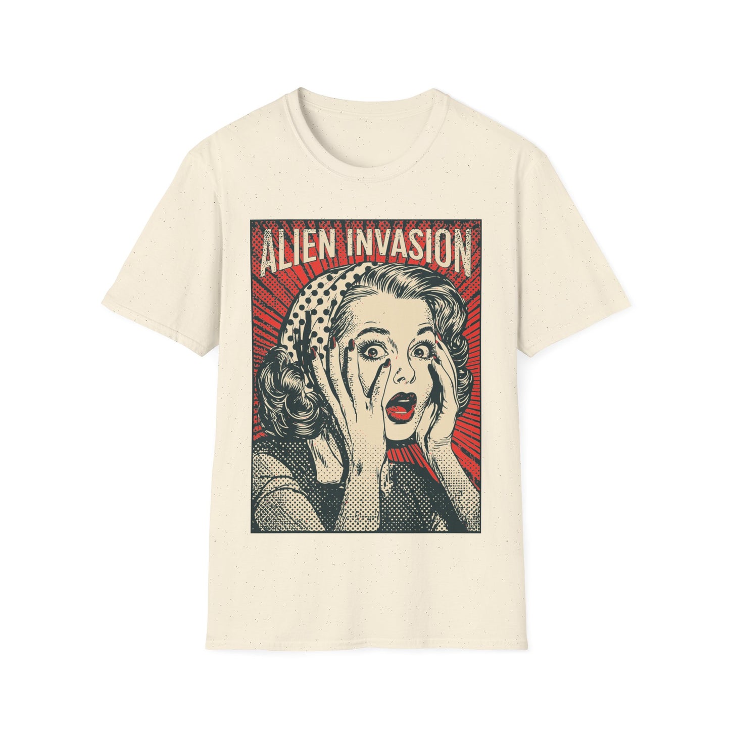 Alien Invasion Retro T-Shirt