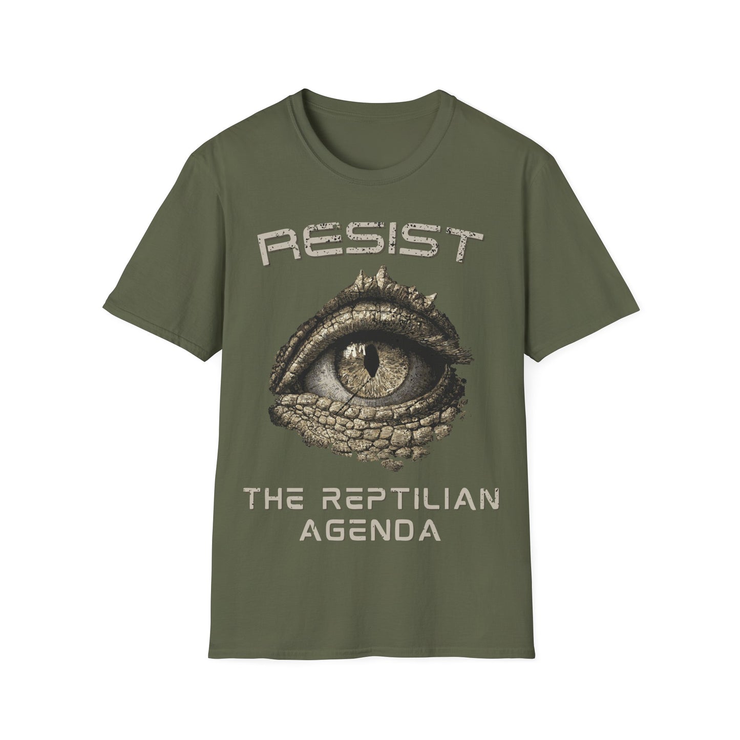 Resist the Reptilian Agenda T-Shirt