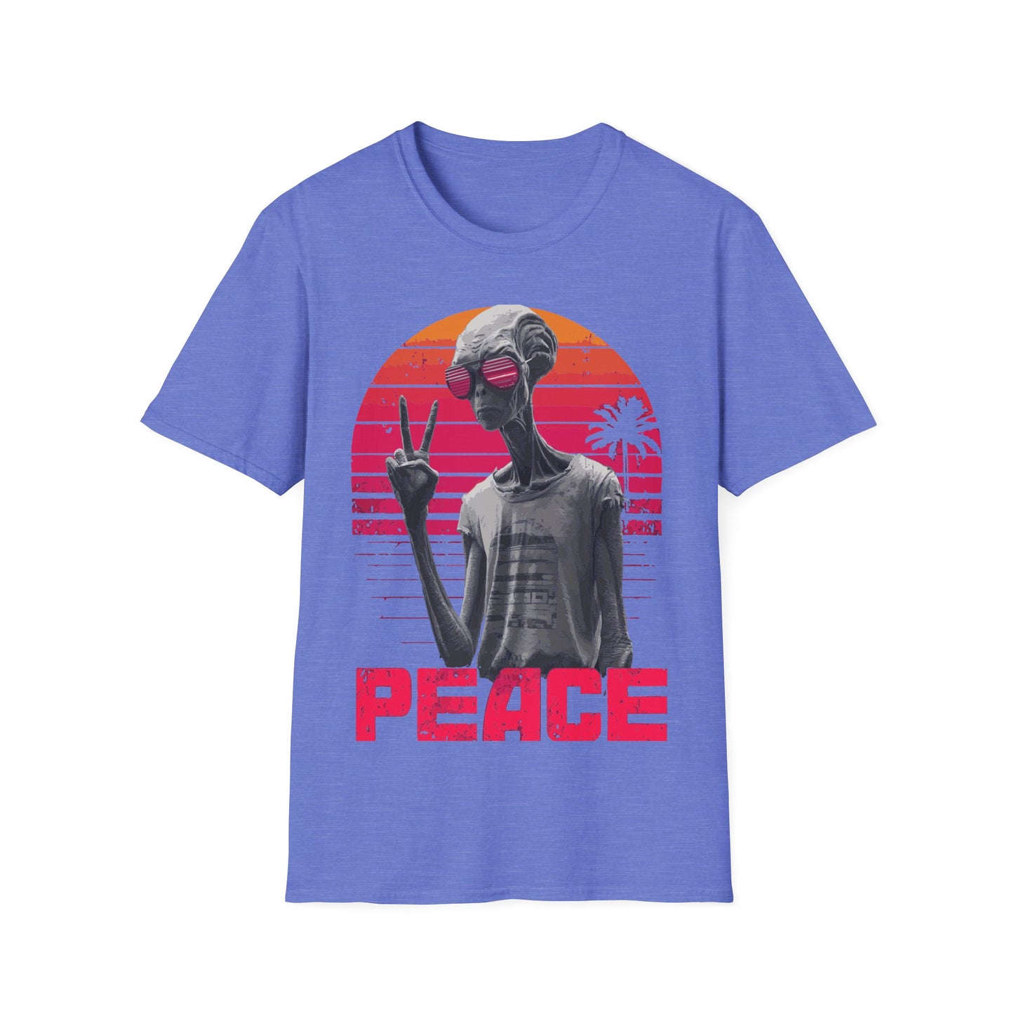 Alien Peace Sign T-Shirt