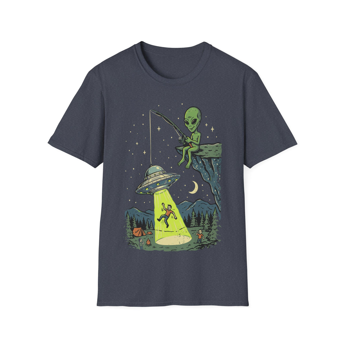 Alien Fishing T-Shirt