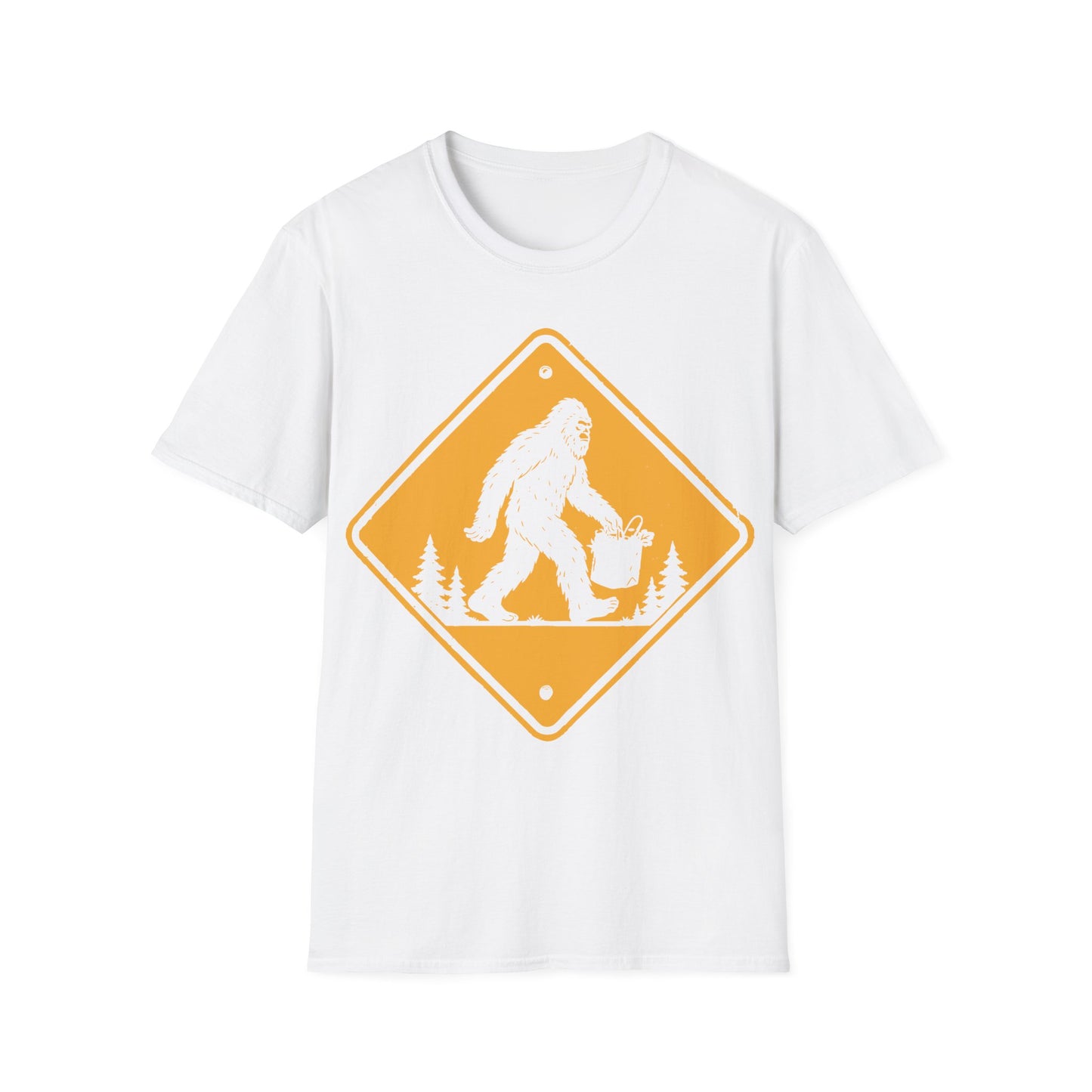 Bigfoot Road Sign T-Shirt