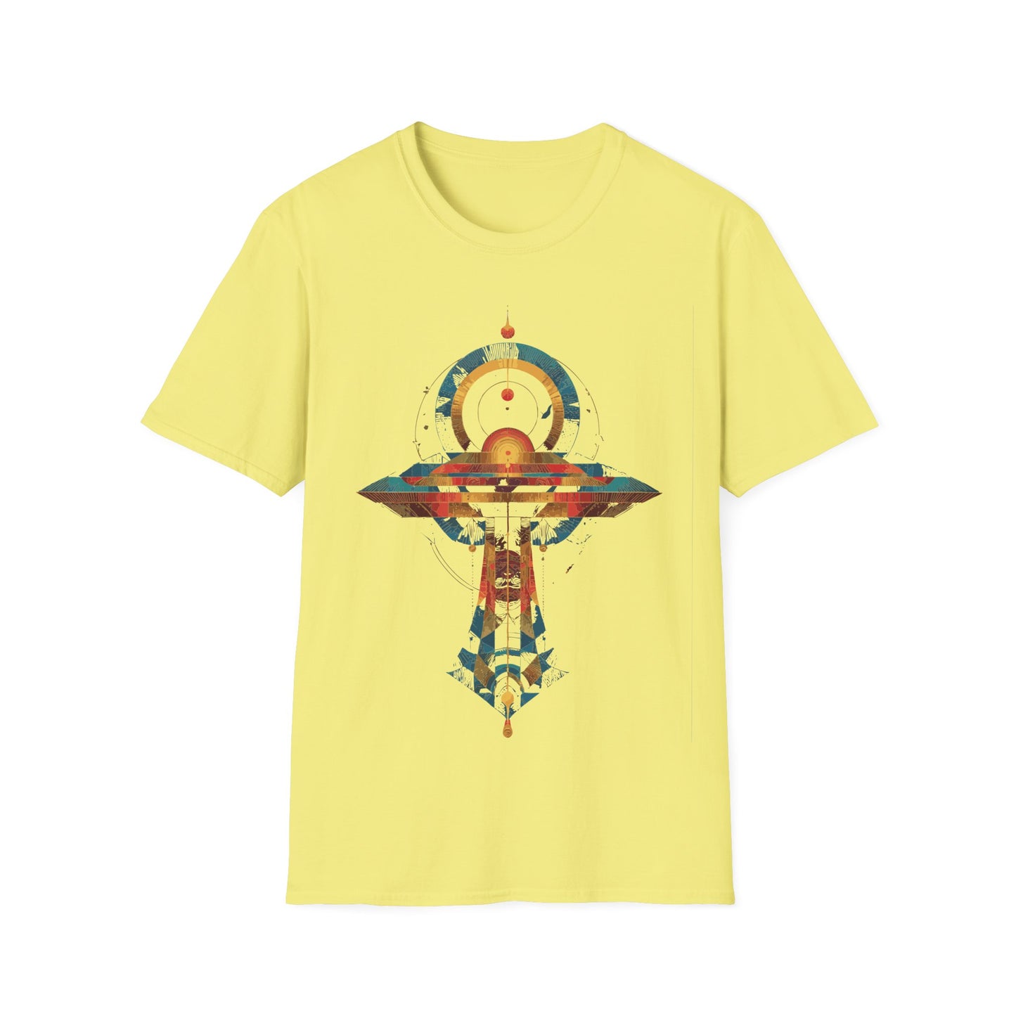 Ankh UFO Amulet T-Shirt