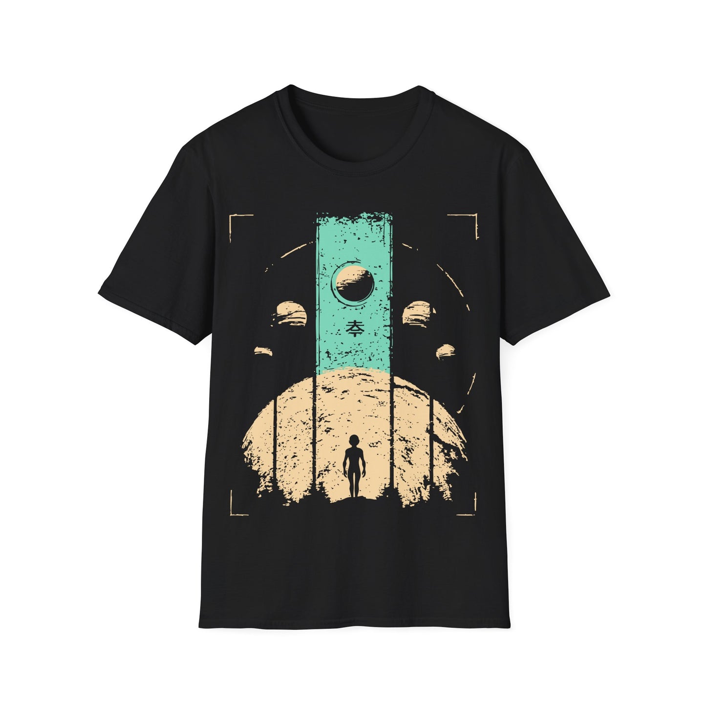 Cosmic Wanderer Wabi Sabi T-Shirt
