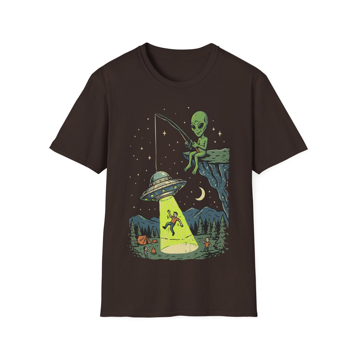 Alien Fishing T-Shirt