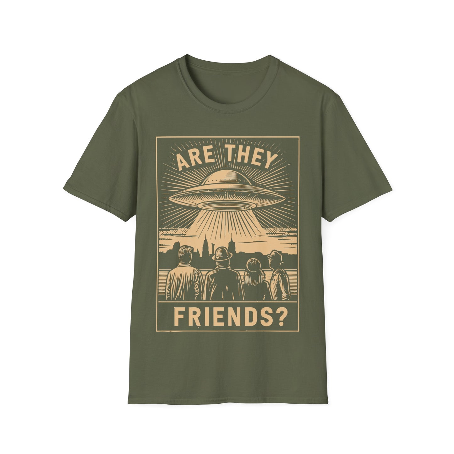 Are They Friends Retro T-Shirt
