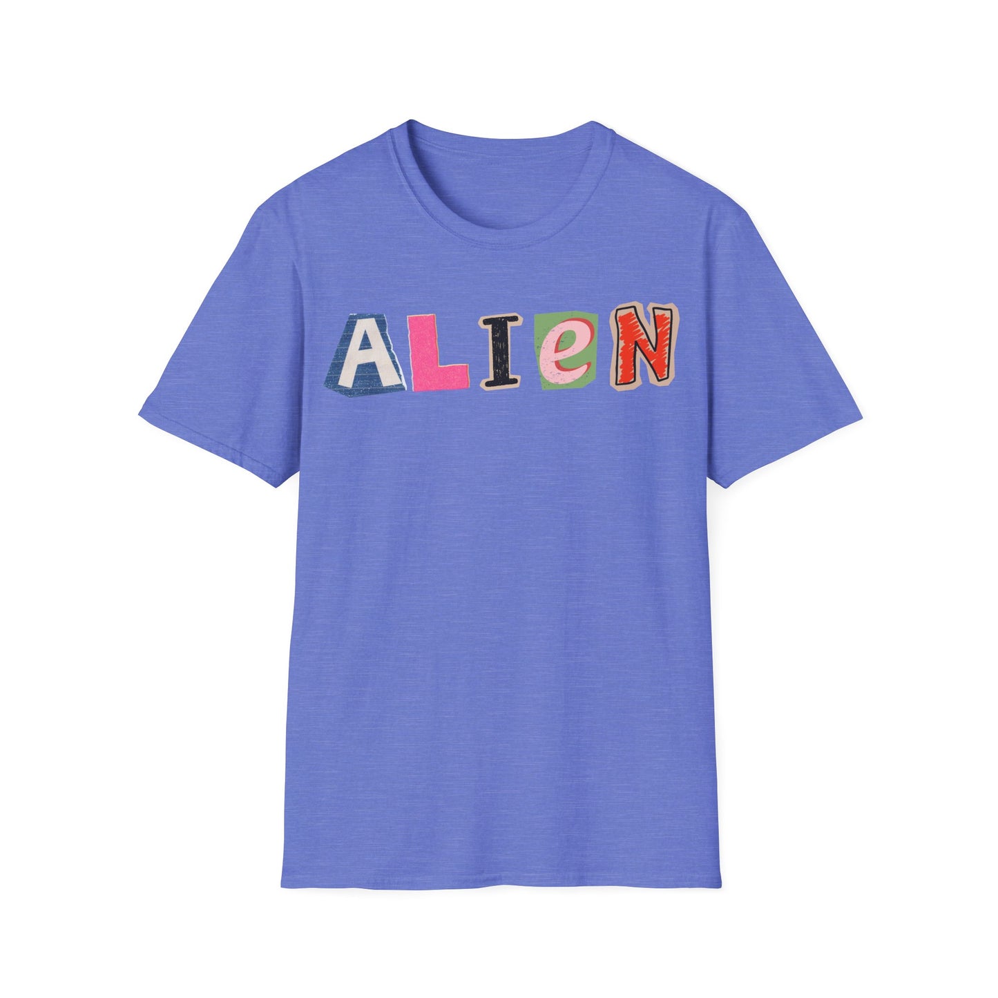 Alien Letter Cuts T-Shirt