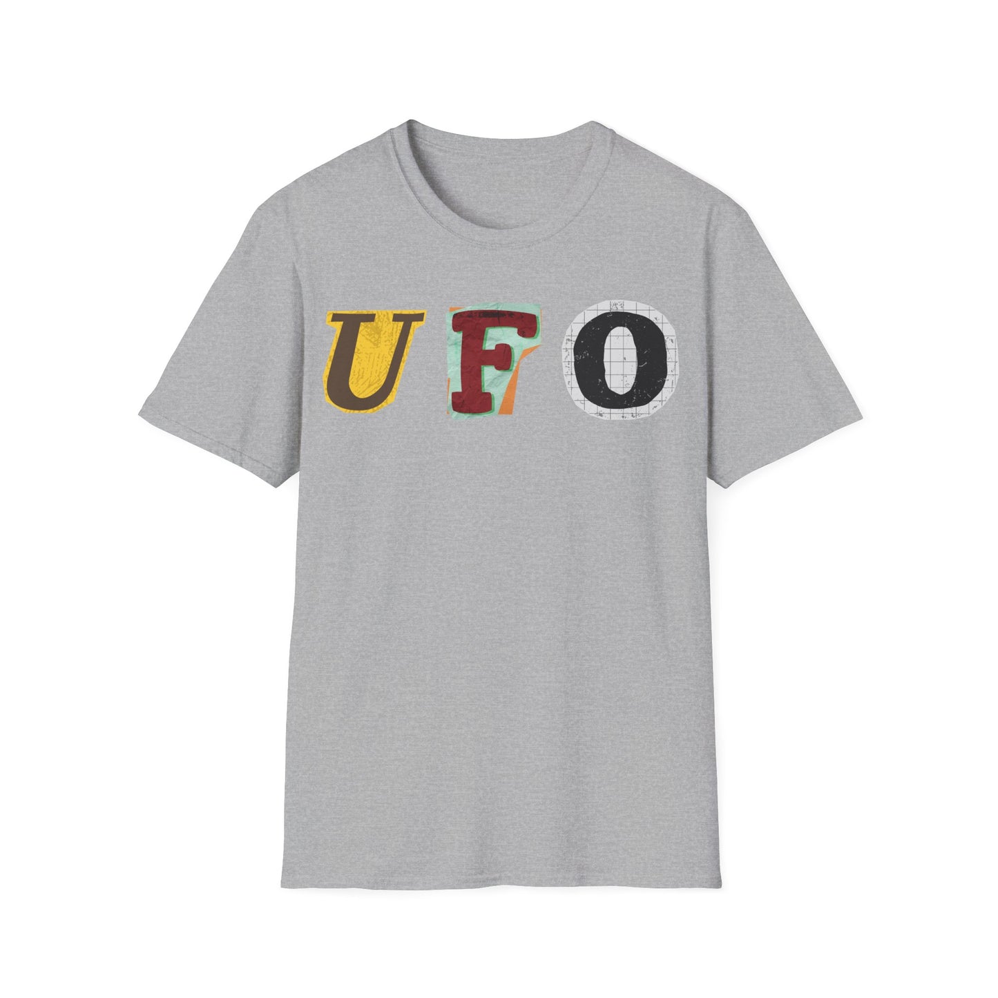 UFO Letter Cuts T-Shirt
