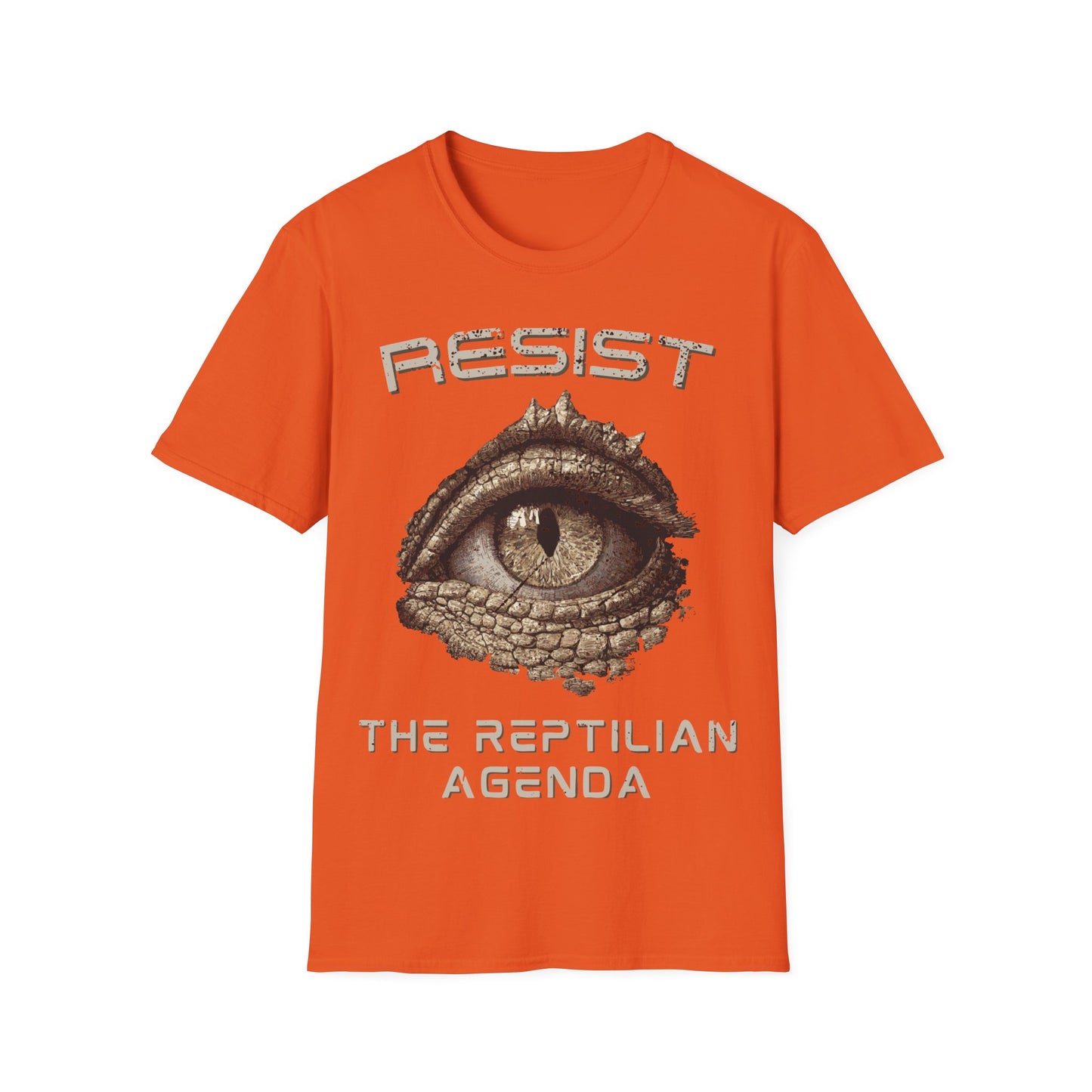 Resist the Reptilian Agenda T-Shirt