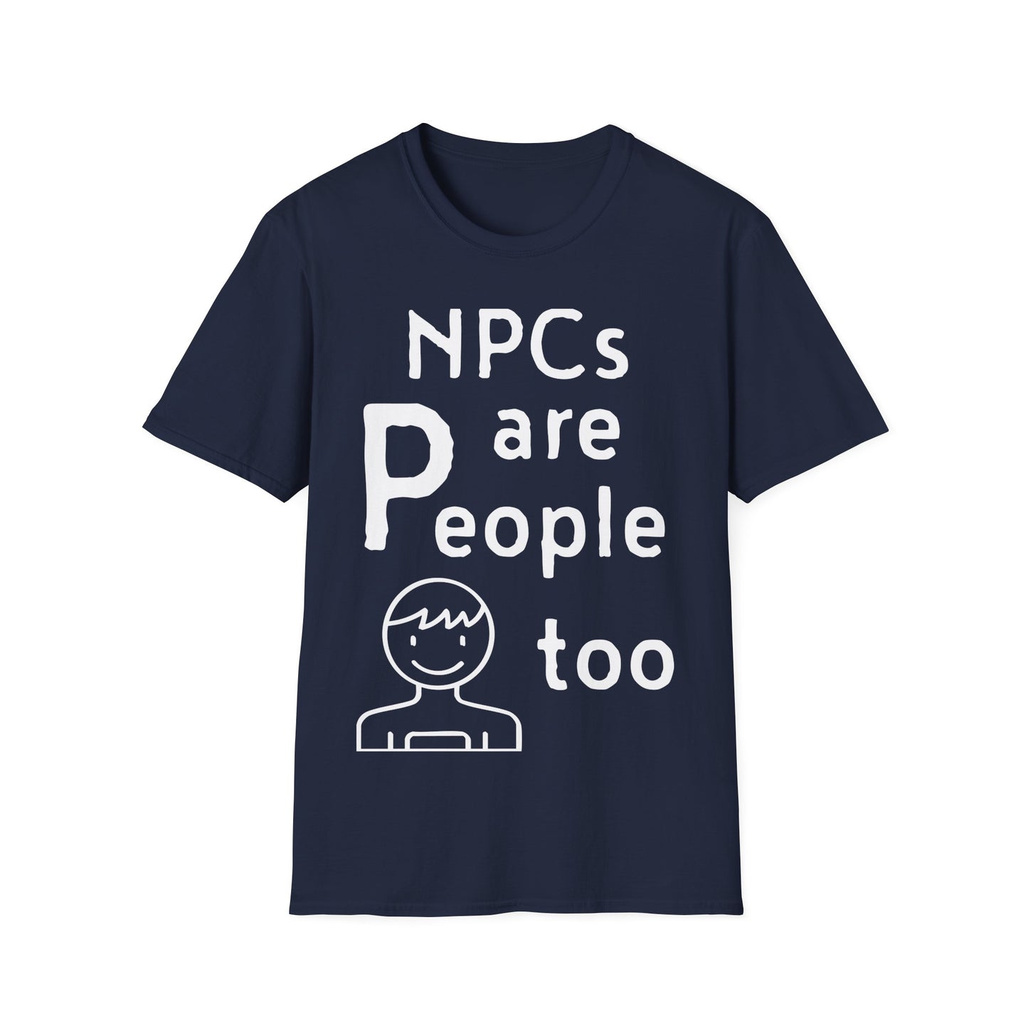 NPCs are People too - Loading T-Shirt