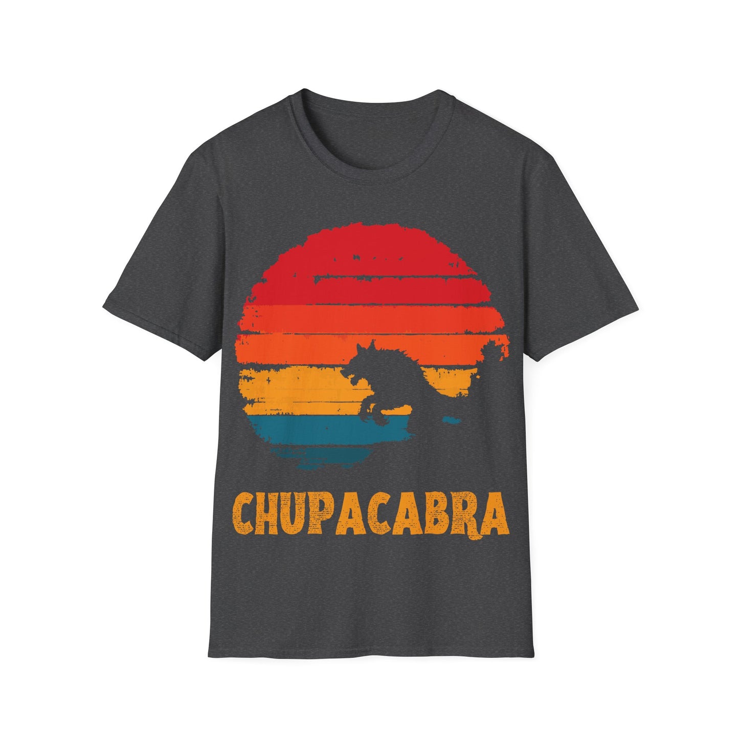 Chupacabra - Retro Sunset T-Shirt