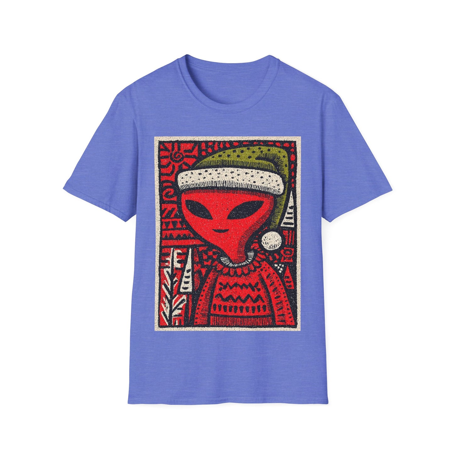 Alien Christmas Holiday T-Shirt