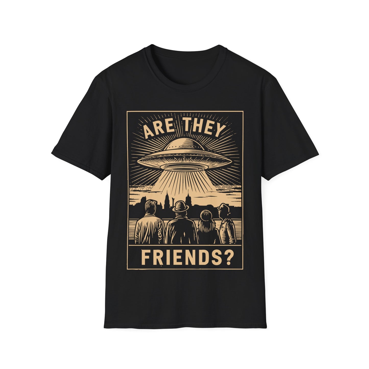Are They Friends Retro T-Shirt