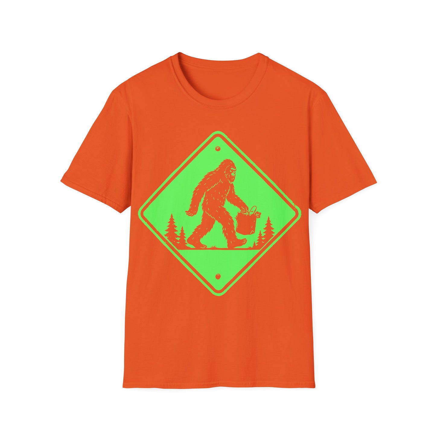 Bigfoot Road Sign T-Shirt