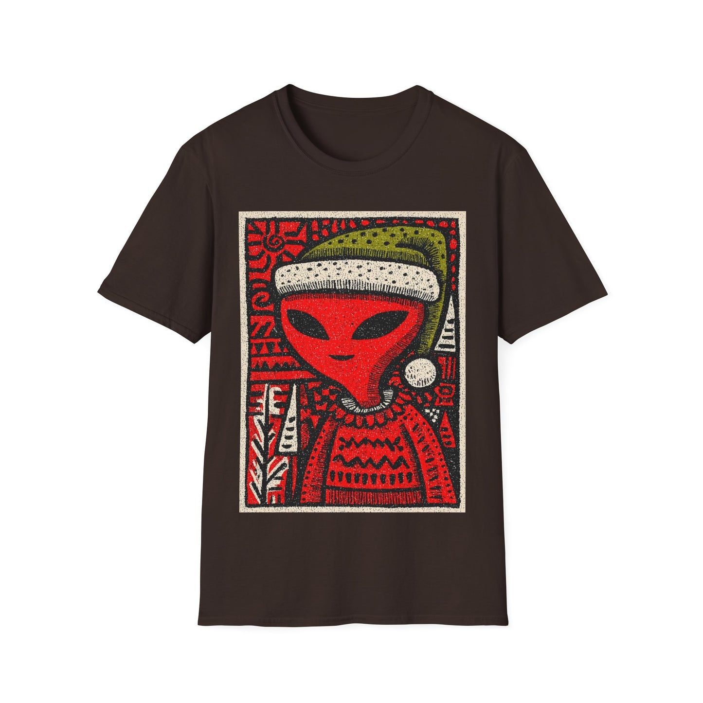 Alien Christmas Holiday T-Shirt