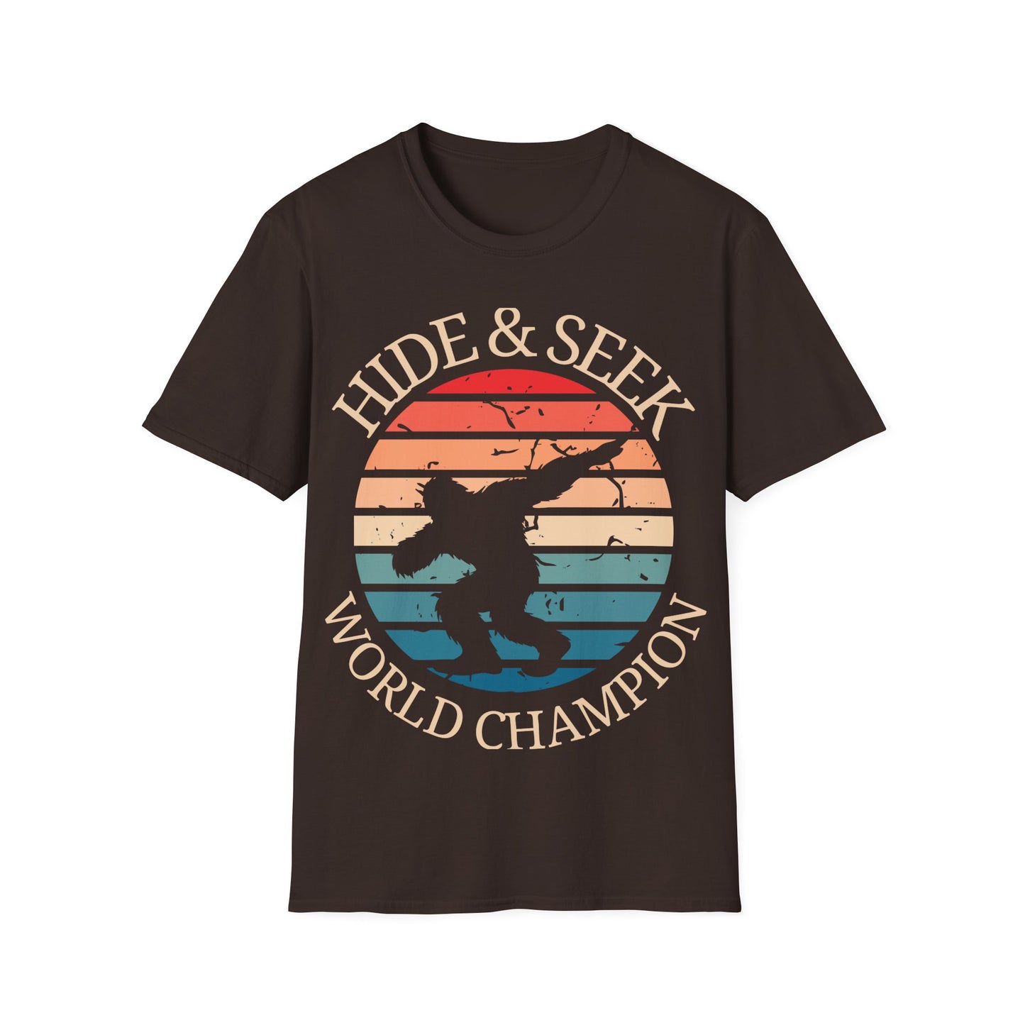 Hide & Seek World Champion Retro Sunset T-Shirt