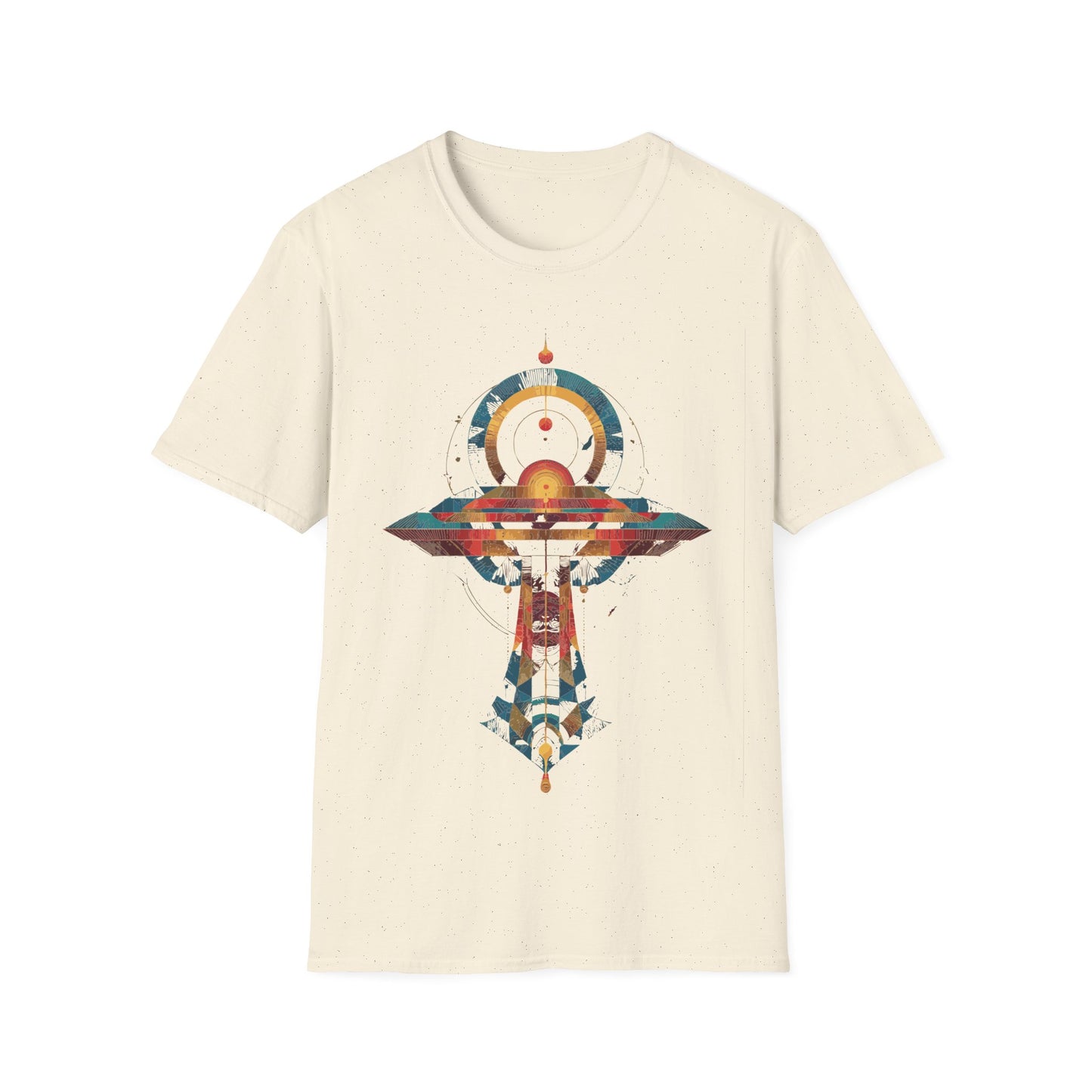 Ankh UFO Amulet T-Shirt