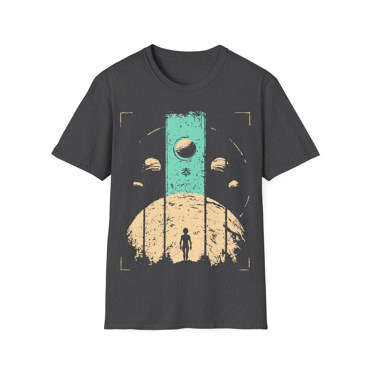 Cosmic Wanderer Wabi Sabi T-Shirt