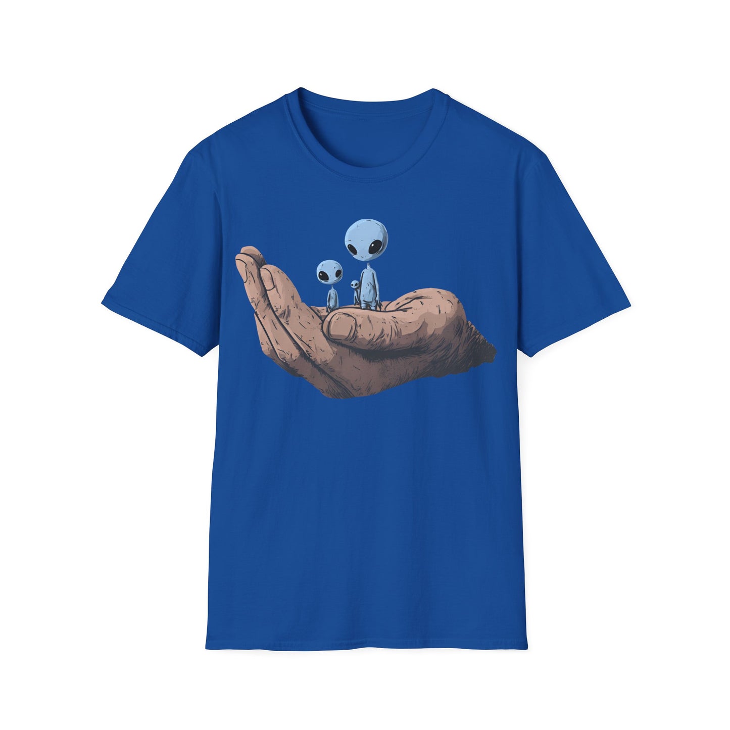 Holding Tiny Aliens - Concept Art T-Shirt