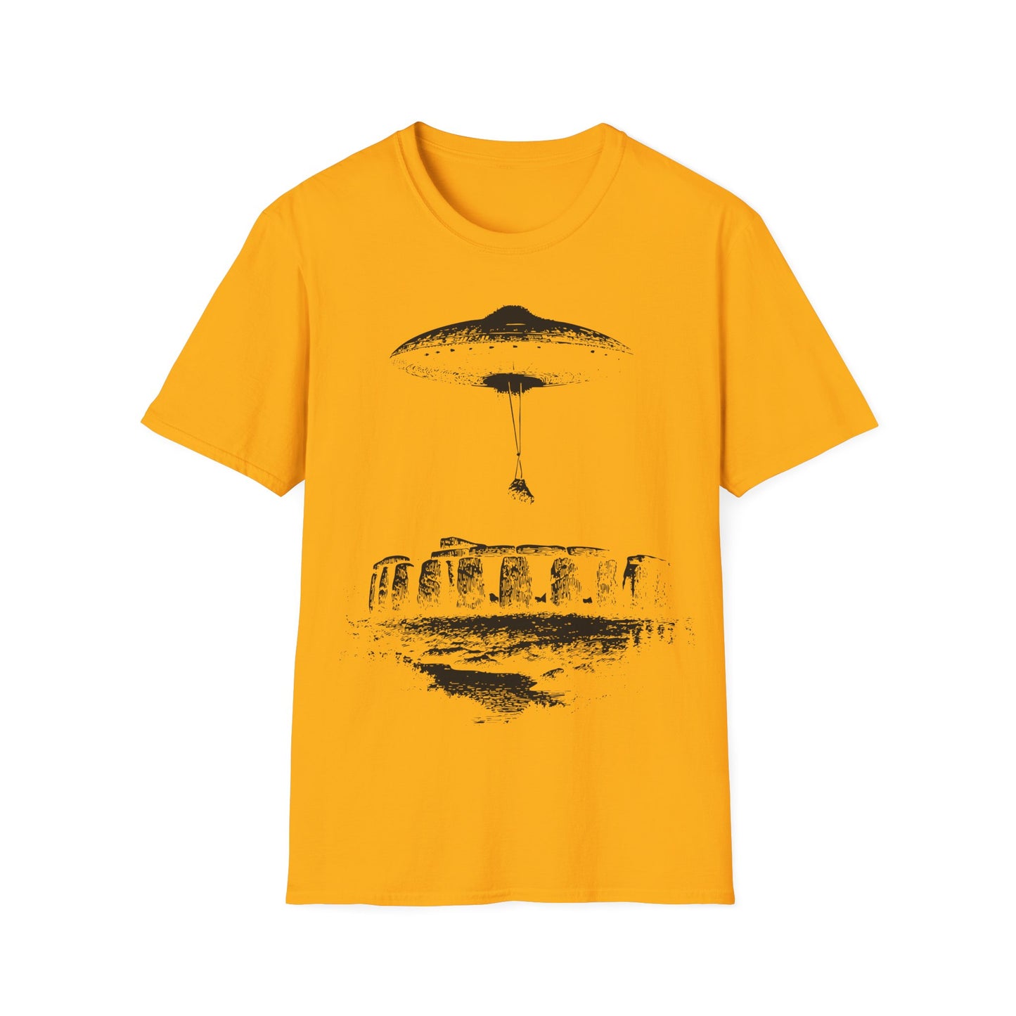 UFO Building Stonehenge T-Shirt
