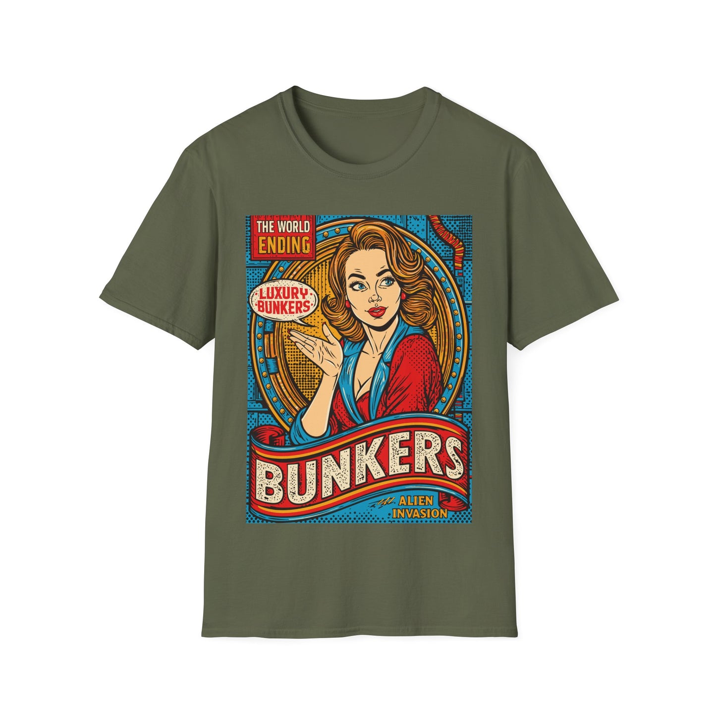 Luxury Bunkers Retro T-Shirt